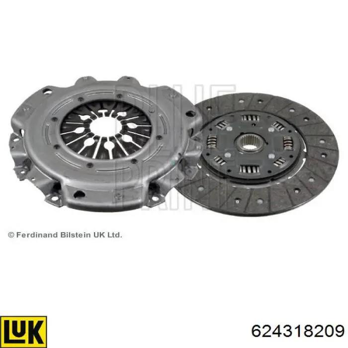 Купити 624318209 LUK Комплект зчеплення (диск, корзина, підшипник)