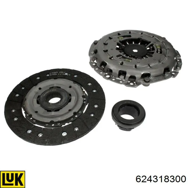 Комплект зчеплення (3 частини) BMW 21207553151 ціна, від 235.71 USD