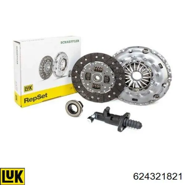 Купити 624321821 LUK Комплект зчеплення (диск, корзина, підшипник)