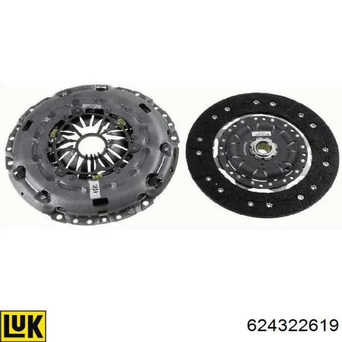 Купити KEOP55R Aisin Комплект зчеплення (диск, корзина, підшипник)