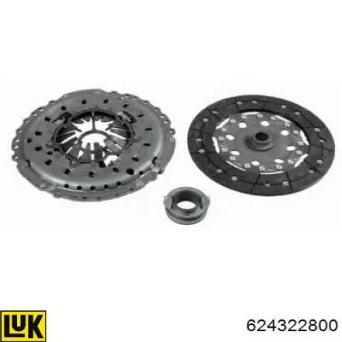 Купити 413003A200 Hyundai/Kia Комплект зчеплення (диск, корзина, підшипник)