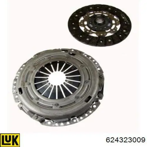Купити 624323009 LUK Комплект зчеплення (диск, корзина, підшипник)