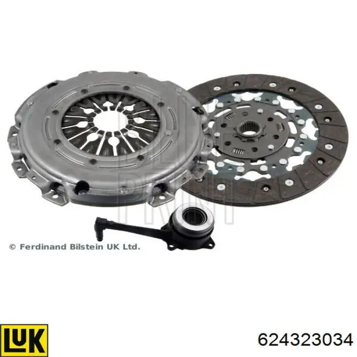 Купити KC120 Kamoka Комплект зчеплення (диск, корзина, підшипник)