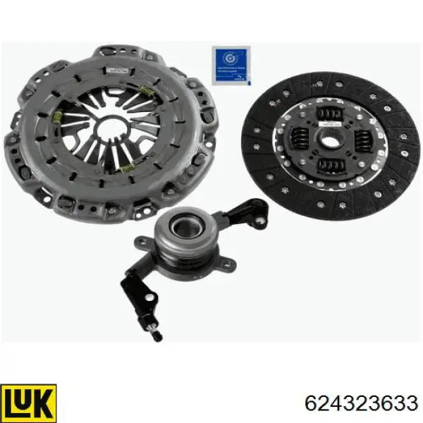 Купити 834397 VALEO Комплект зчеплення (диск, корзина, підшипник)