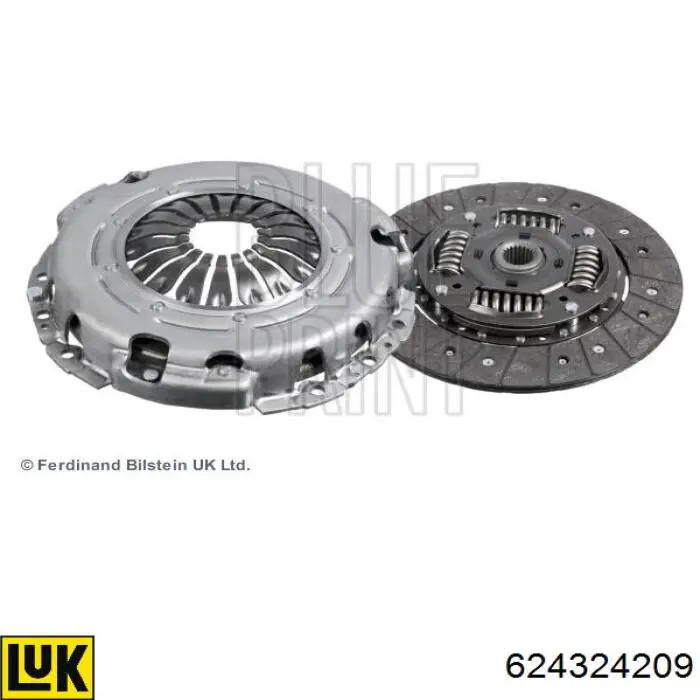 Купити 624324209 LUK Комплект зчеплення (диск, корзина, підшипник)