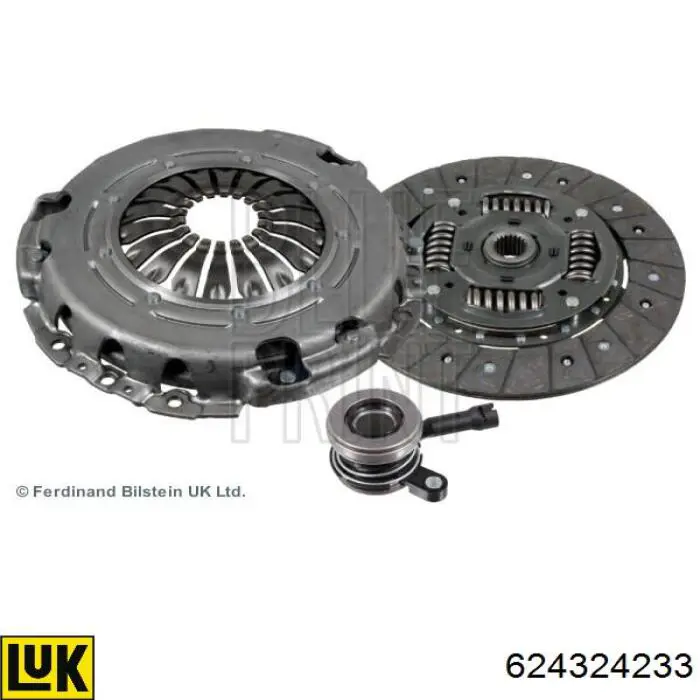 Купити 624324233 LUK Комплект зчеплення (диск, корзина, підшипник)