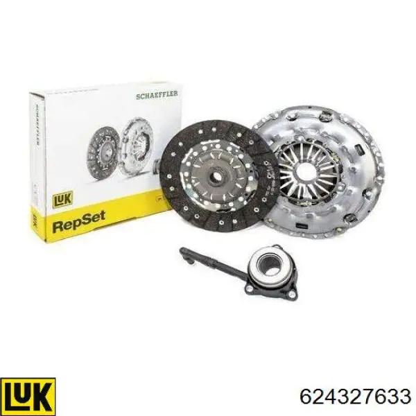 Комплект зчеплення (3 частини) LUK 624327633 ціна, від 360.76 USD