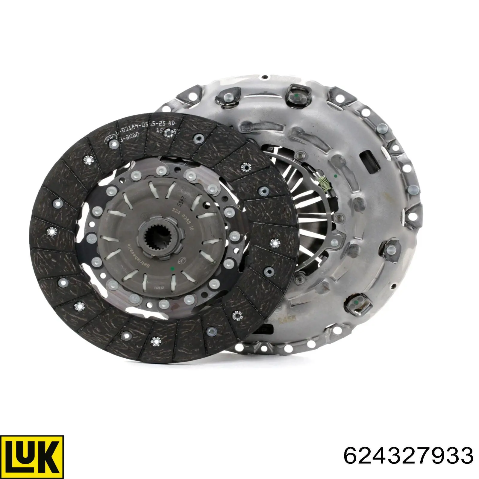 Комплект зчеплення (3 частини) LUK 624327933 ціна, від 301.93 USD