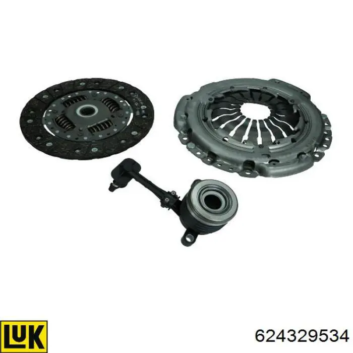 Купити 1472915 Ford Комплект зчеплення (диск, корзина, підшипник)
