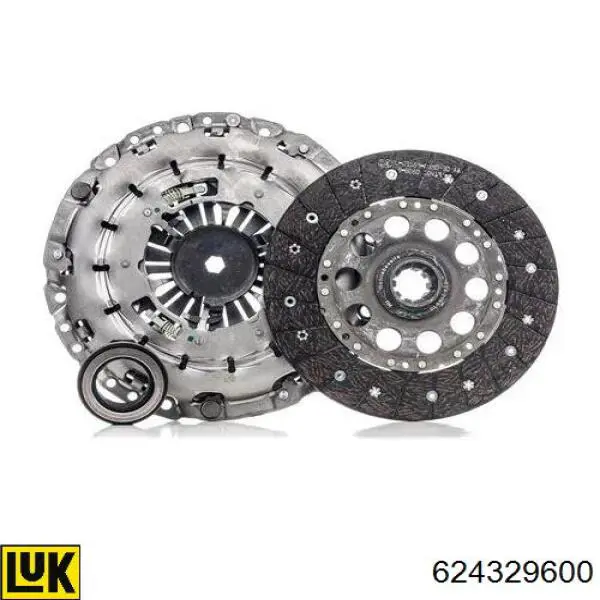Купити 624329600 LUK Комплект зчеплення (диск, корзина, підшипник)