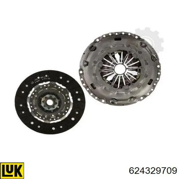 Комплект зчеплення (3 частини) Mecarm MK10129D ціна, від 211.14 USD