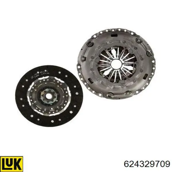 Купити MK10129D Mecarm Комплект зчеплення (диск, корзина, підшипник)