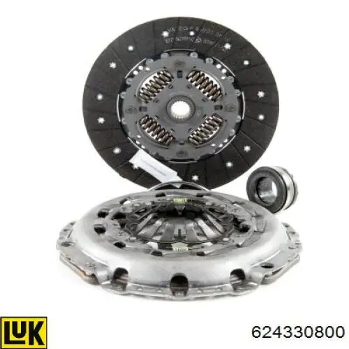 Комплект зчеплення  LUK 624330800