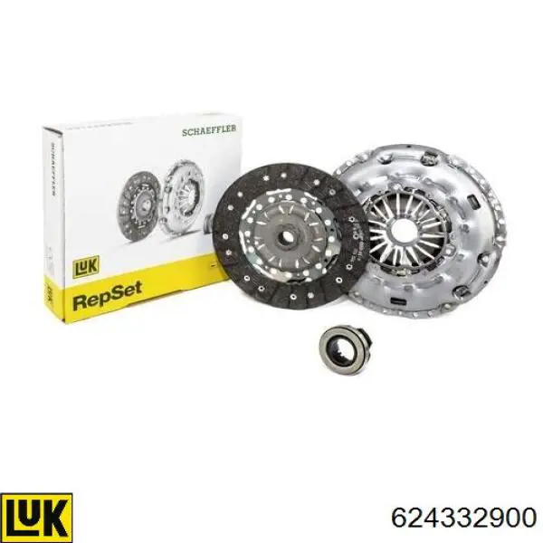 Купити 624332900 LUK Комплект зчеплення (диск, корзина, підшипник)