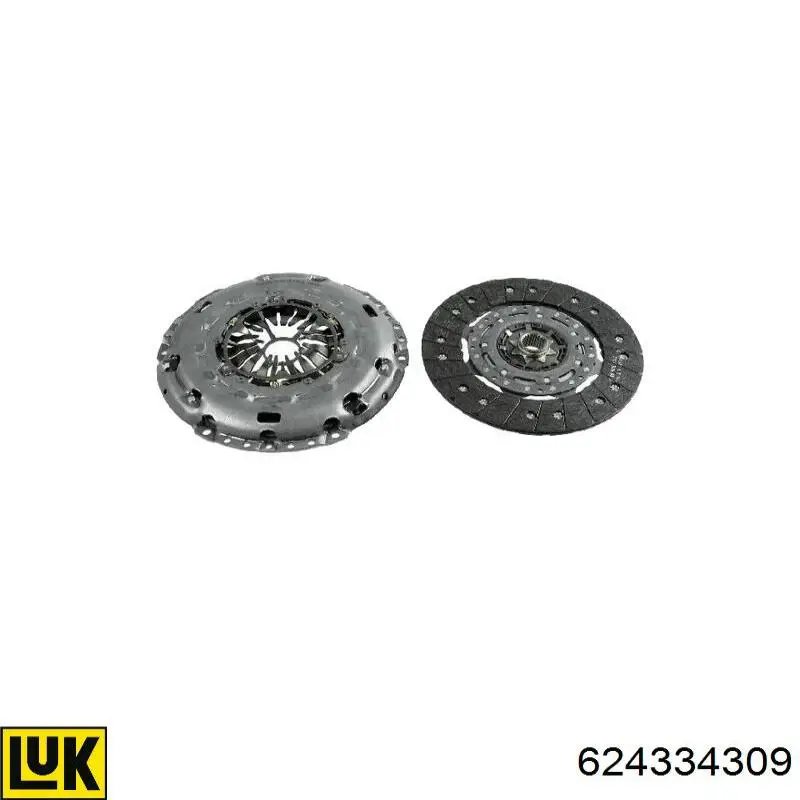 Комплект зчеплення (3 частини) Sampa Otomotiv‏ 041395 ціна, від 278.00 USD