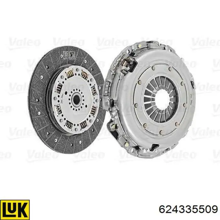 Купити 55202417 Fiat/Alfa/Lancia Комплект зчеплення (диск, корзина, підшипник)