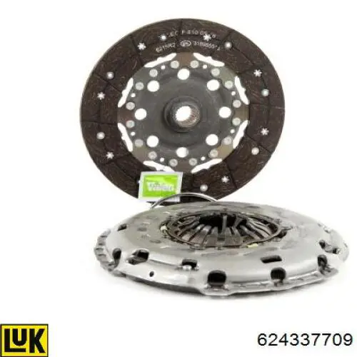 Купити 828664 VALEO Комплект зчеплення (диск, корзина, підшипник)