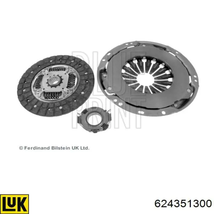 Купити 624351300 LUK Комплект зчеплення (диск, корзина, підшипник)