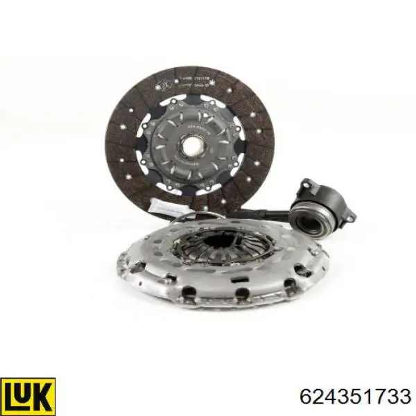 Комплект зчеплення (3 частини) Sachs 3000990313 ціна, від 287.06 USD