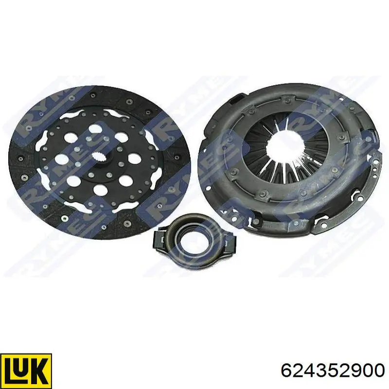 Купити 826821 VALEO Комплект зчеплення (диск, корзина, підшипник)