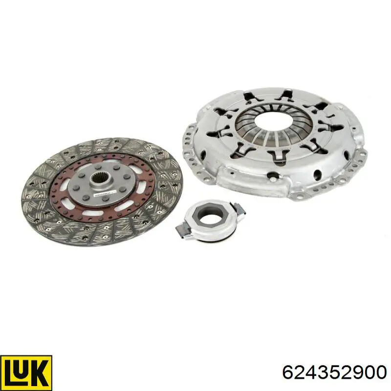 Комплект зчеплення (3 частини) VALEO 826821 ціна, від 167.03 USD