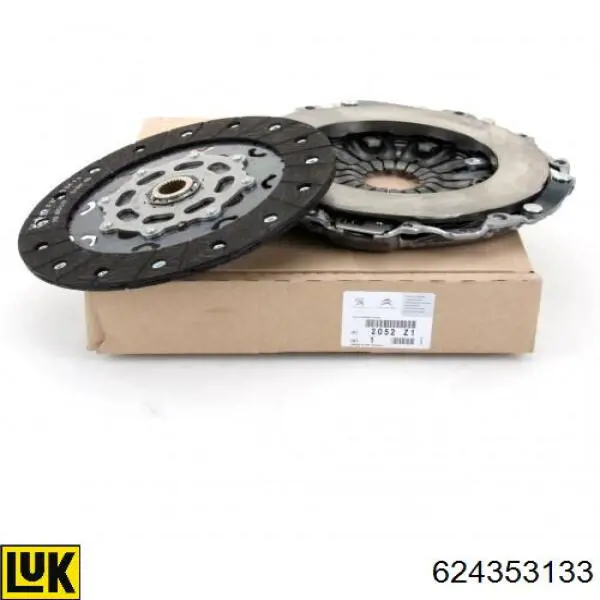 Комплект зчеплення (3 частини) LUK 624353133 ціна, від 374.70 USD