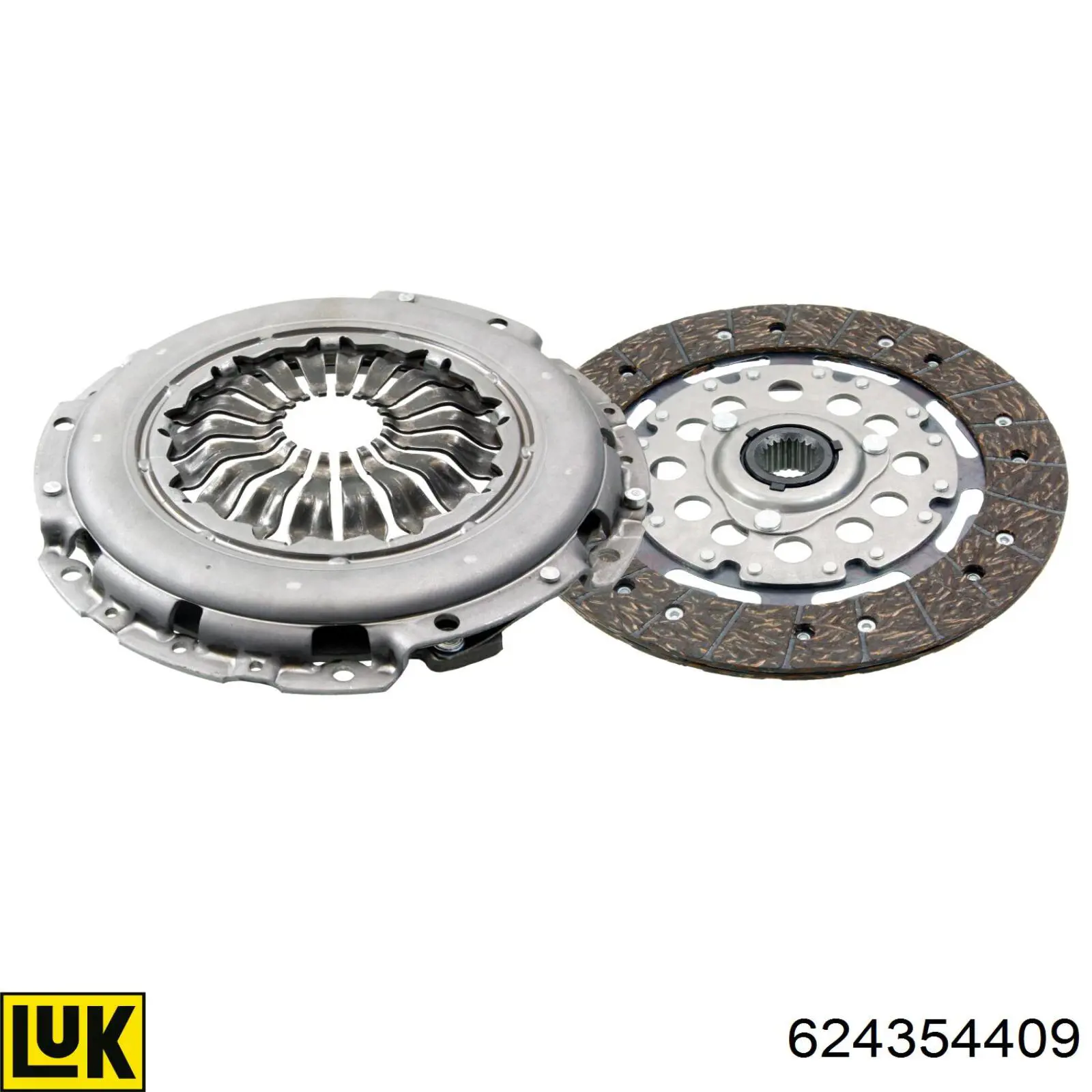 Купити 624354409 LUK Комплект зчеплення (диск, корзина, підшипник)