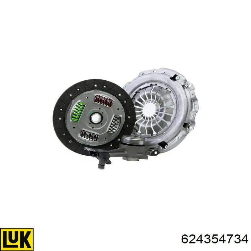 Купити 1772114 Ford Комплект зчеплення (диск, корзина, підшипник)