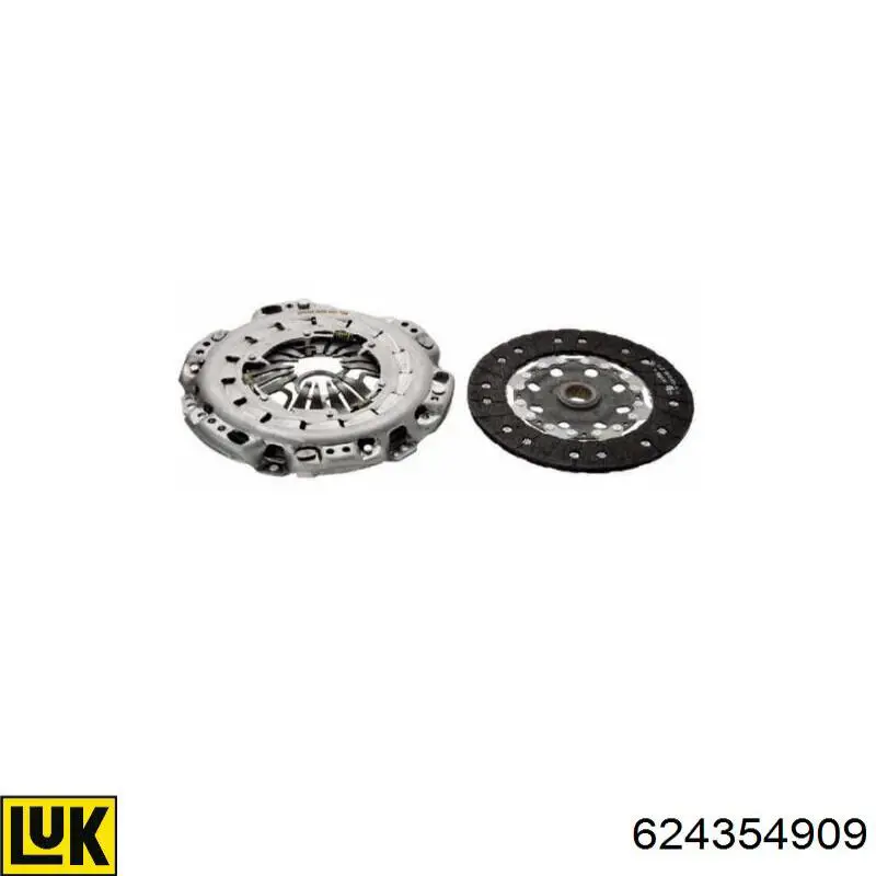 Комплект зчеплення (3 частини) VALEO 832586 ціна, від 291.54 USD