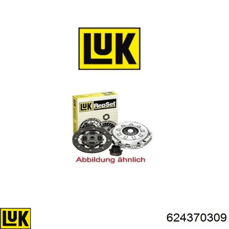 Купити 3000950746 ZF Parts Комплект зчеплення (диск, корзина, підшипник)