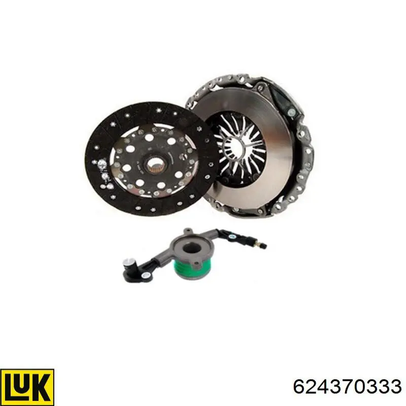 Зчеплення в зборі на Volkswagen Crafter 30-35 2E, 2EE, 2EK