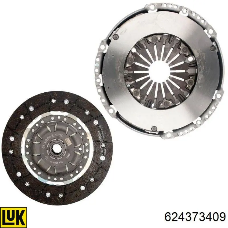 Комплект зчеплення (3 частини) Fiat/Alfa/Lancia 55209818 ціна, від 242.89 USD