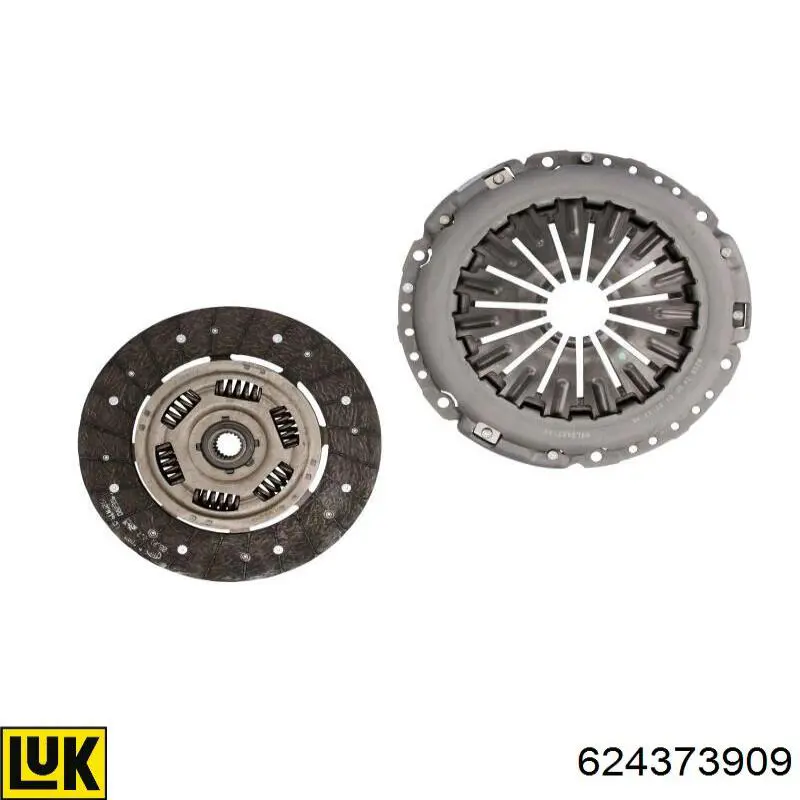Комплект зчеплення (3 частини) Exedy FMS2165 ціна, від 176.81 USD