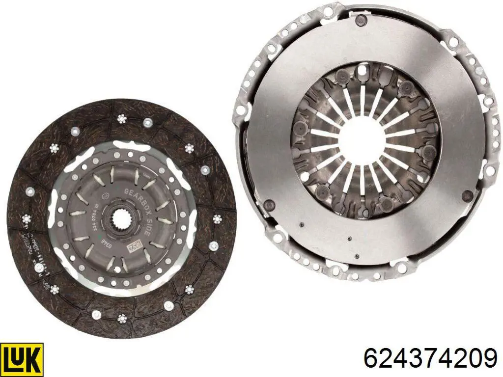 Купити 55267002 Fiat/Alfa/Lancia Комплект зчеплення (диск, корзина, підшипник)