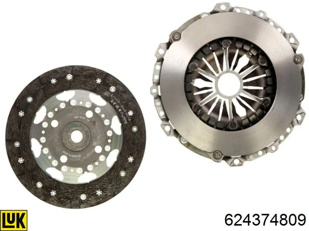 Купити 3000951647 Sachs Комплект зчеплення (диск, корзина, підшипник)