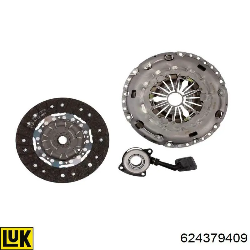 Комплект зчеплення (3 частини) Blue Print ADF1230144 ціна, від 133.08 USD