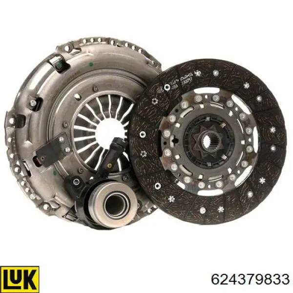 Комплект зчеплення (3 частини) LUK 624379833 ціна, від 575.83 USD