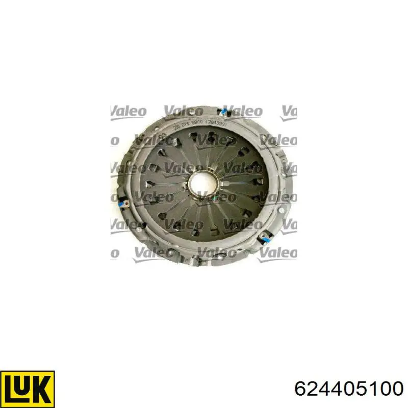 Комплект зчеплення (3 частини) LUK 624405100 ціна, від 217.52 USD