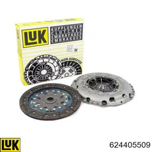 Комплект зчеплення (3 частини) LUK 624405509 ціна, від 174.91 USD