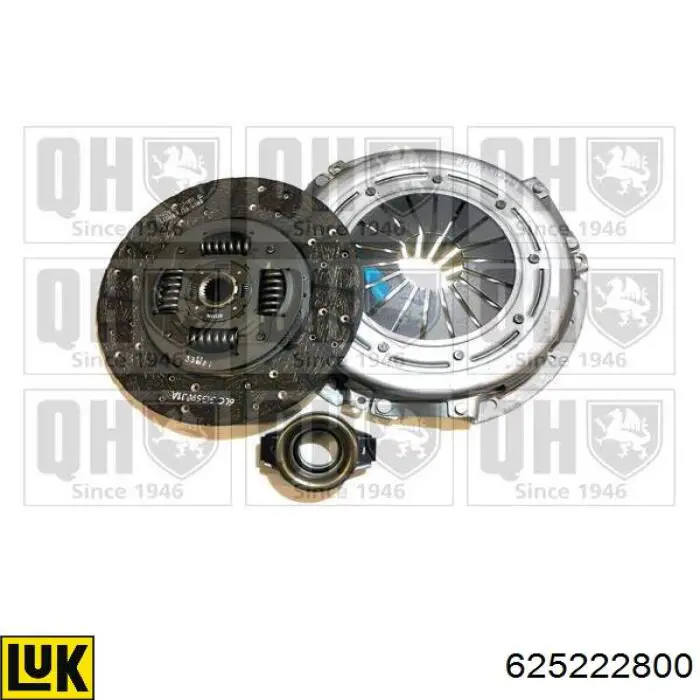 Комплект зчеплення (3 частини) LUK 625222800 ціна, від 171.33 USD