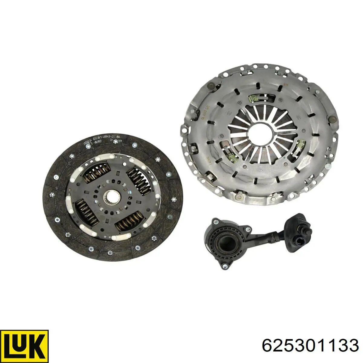 Купити 625301133 LUK Комплект зчеплення (диск, корзина, підшипник)