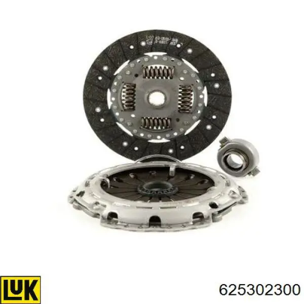 Комплект зчеплення (3 частини) LUK 625302300 ціна, від 239.92 USD
