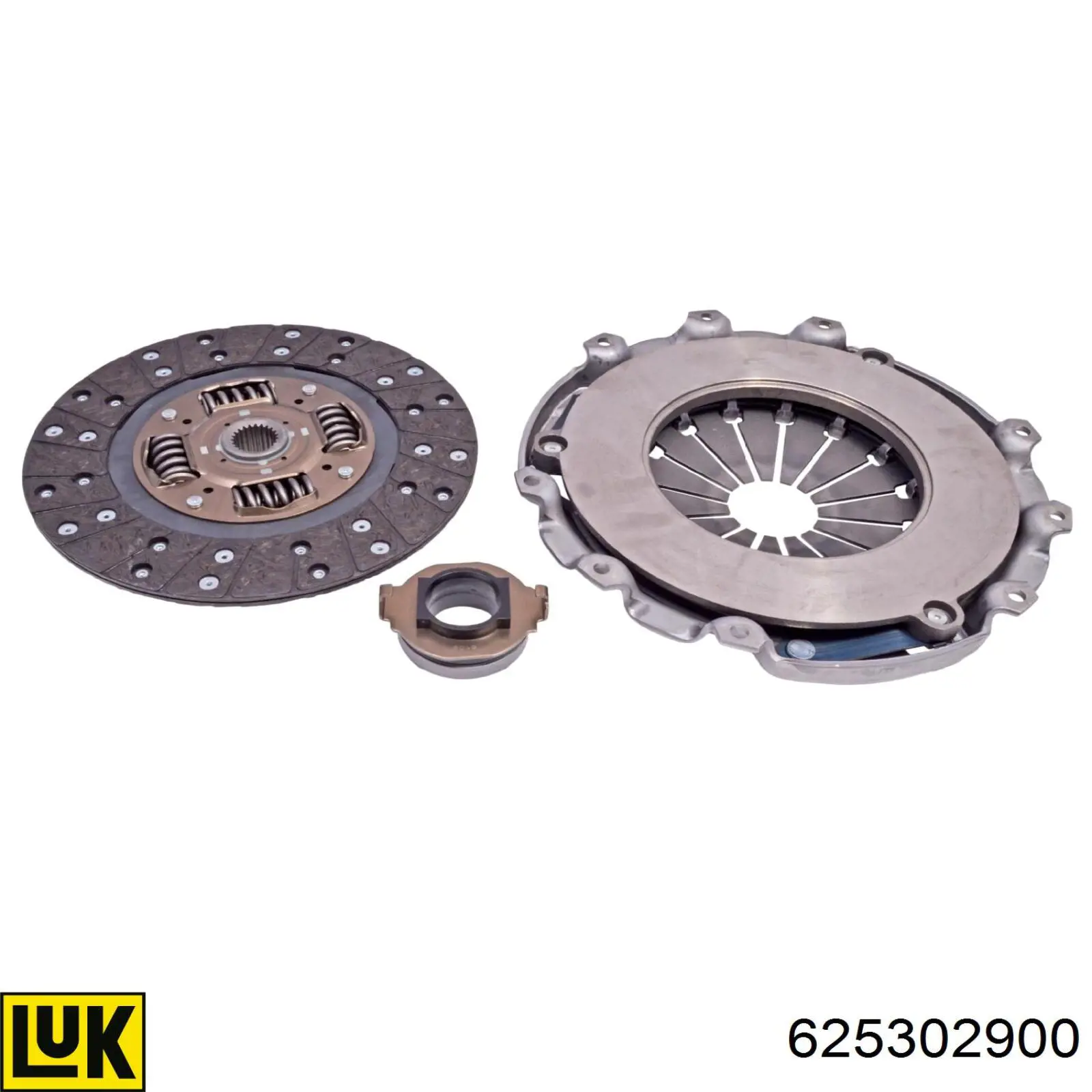 Комплект зчеплення (3 частини) LUK 625302900 ціна, від 180.59 USD