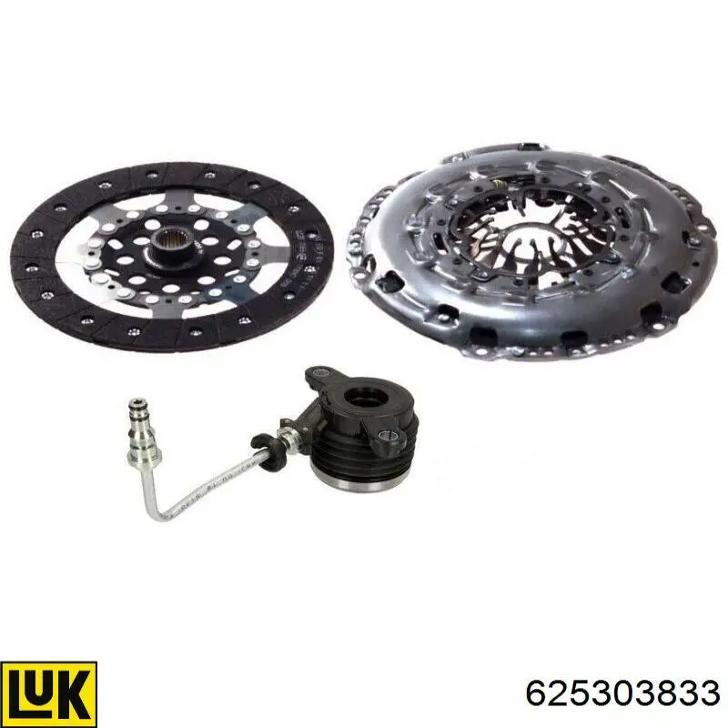 Комплект зчеплення (3 частини) LUK 625303833 ціна, від 302.75 USD