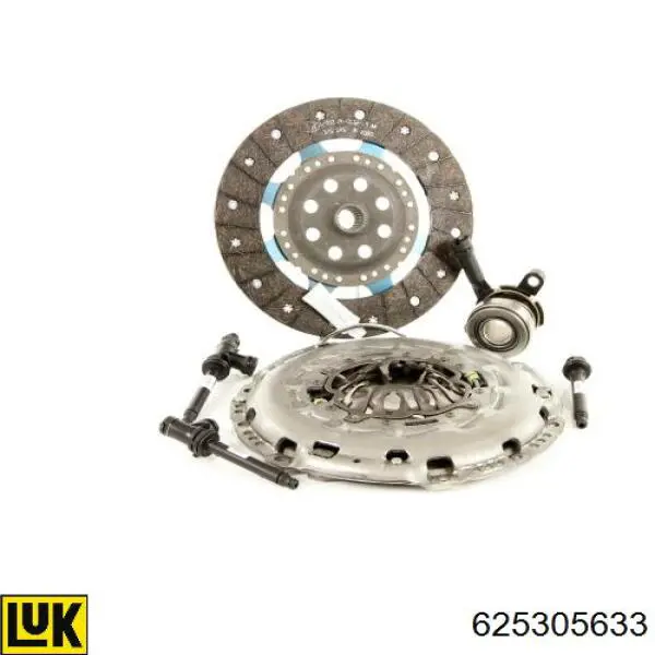 Комплект зчеплення (3 частини) LUK 625305633 ціна, від 351.16 USD