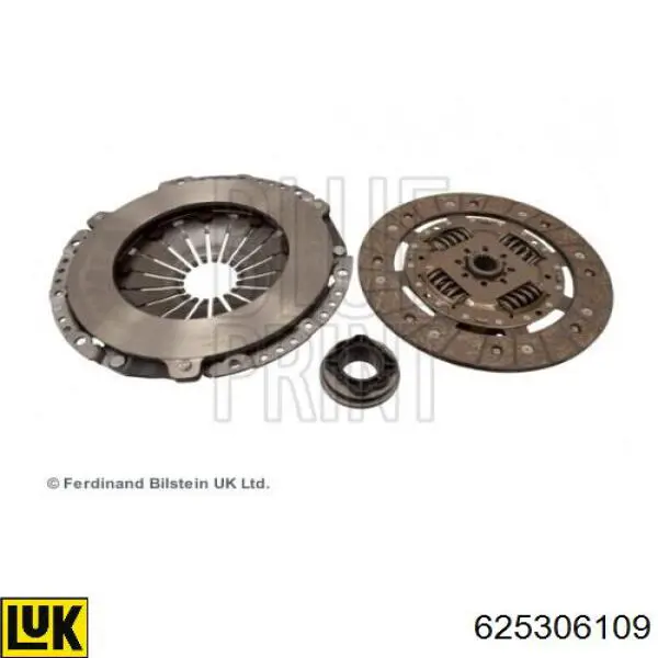 Купити ADBP300151 Blue Print Комплект зчеплення (диск, корзина, підшипник)
