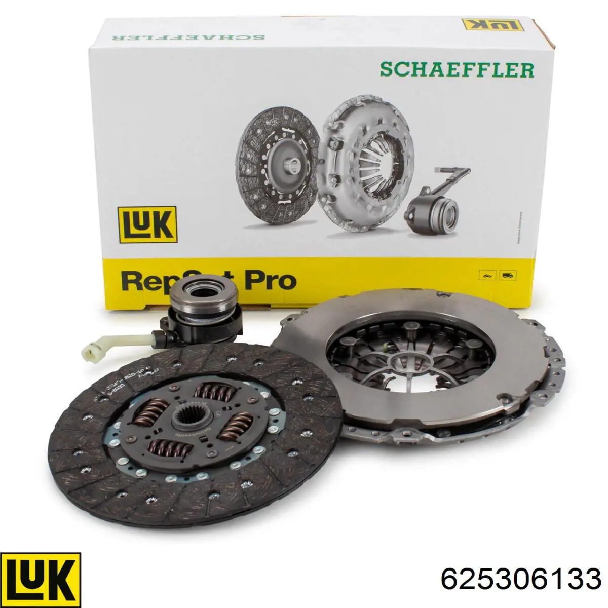 Комплект зчеплення (3 частини) LUK 625306133 ціна, від 335.80 USD