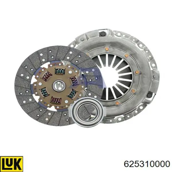Комплект зчеплення (3 частини) LUK 625310000 ціна, від 296.55 USD