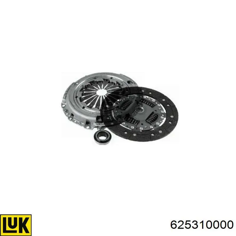 Купити 625310000 LUK Комплект зчеплення (диск, корзина, підшипник)