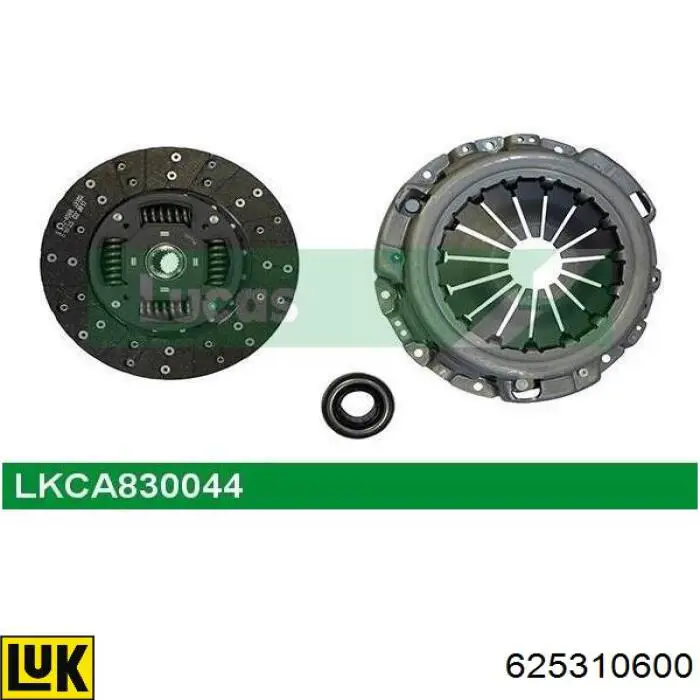 Комплект зчеплення (3 частини) LUK 625310600 ціна, від 242.58 USD